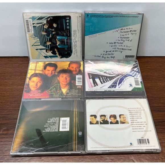 4 Him CD Lot of 6 Obvious Best Ones The Ride Basics of Life Walk On The Message - Picture 2 of 6